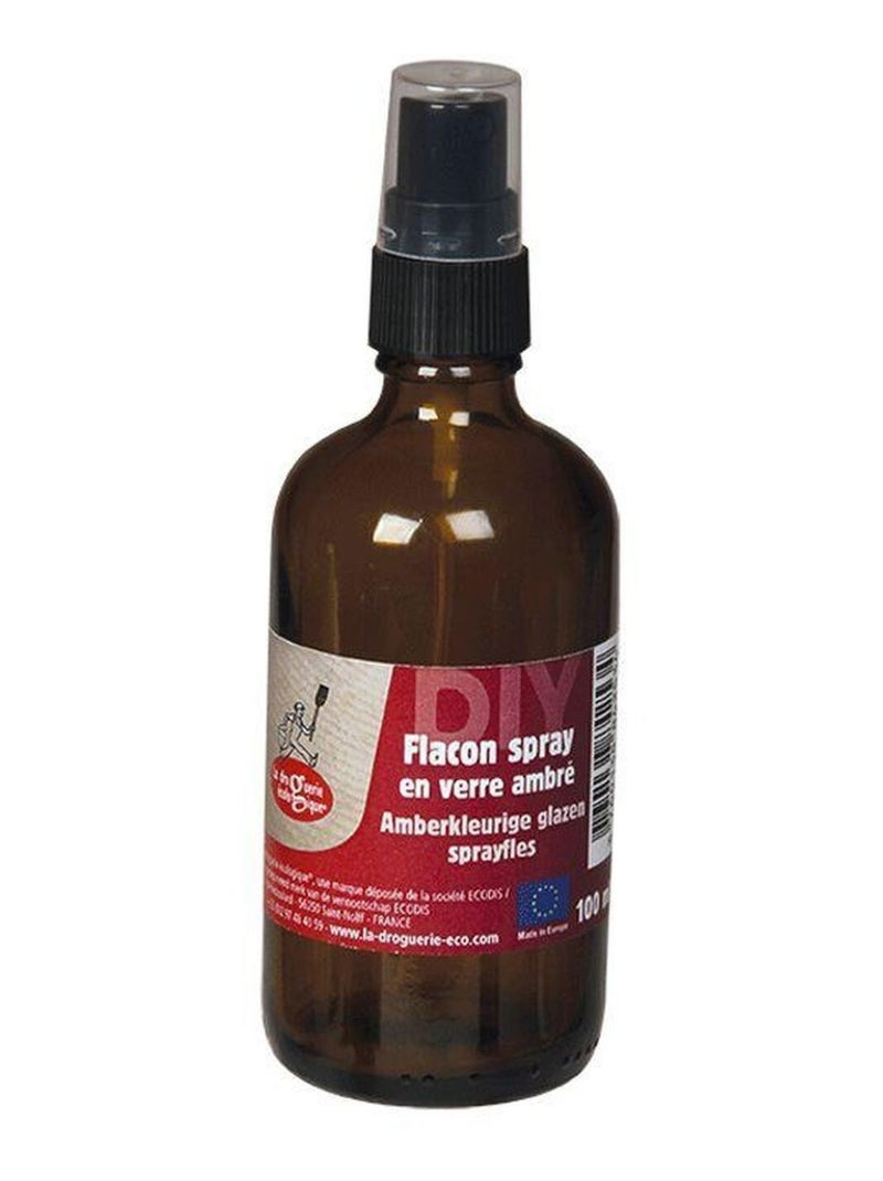 2 flacons spray en verre ambré 100 ml - La Droguerie Ecologique Multicolore - Kiabi