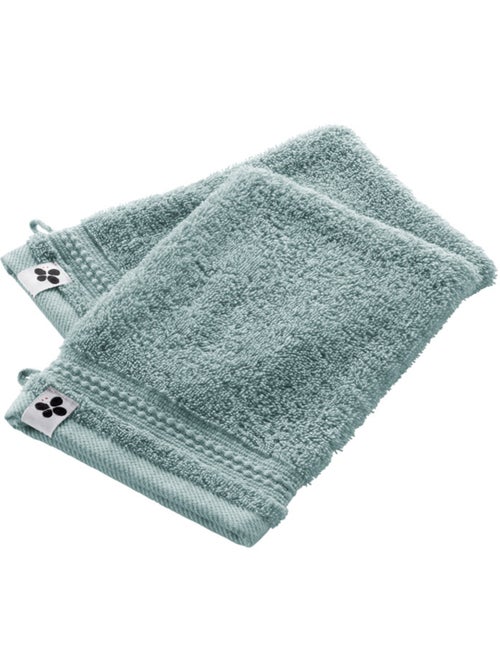 2 gants de toilette coton Collection Garance - Kiabi 2 gants de toilette coton Collection Garance - Kiabi
