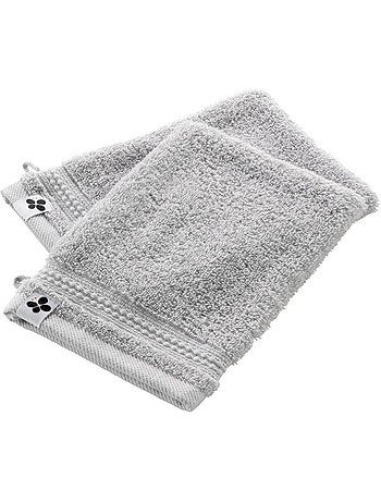 2 gants de toilette coton Collection Garance