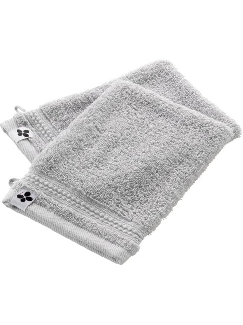 2 gants de toilette coton Collection Garance - Kiabi 2 gants de toilette coton Collection Garance - Kiabi