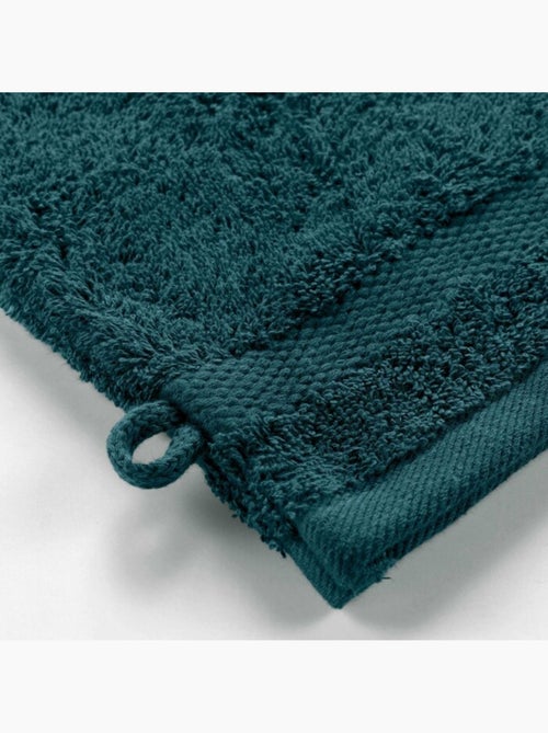 2 gants de toilette éponge unie élégance - Kiabi