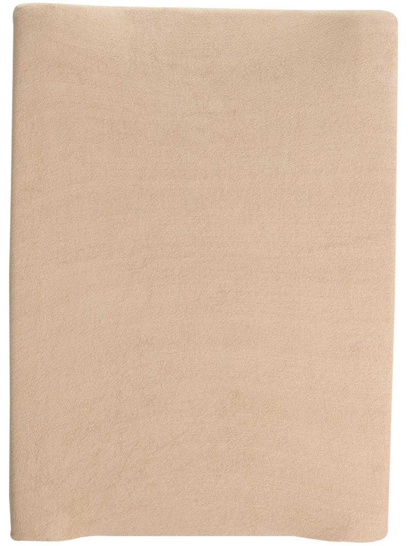 2 housses de matelas à langer pack 2 coloris Marron cappuccino - Kiabi