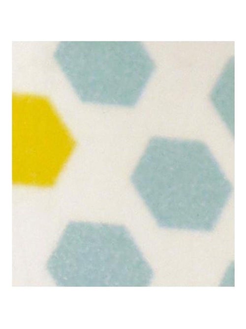 2 masking tapes avec motifs bleus et jaunes 10 m x - Graine Créative - Kiabi
