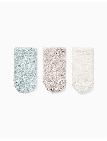 2 paires de chaussettes en chenille