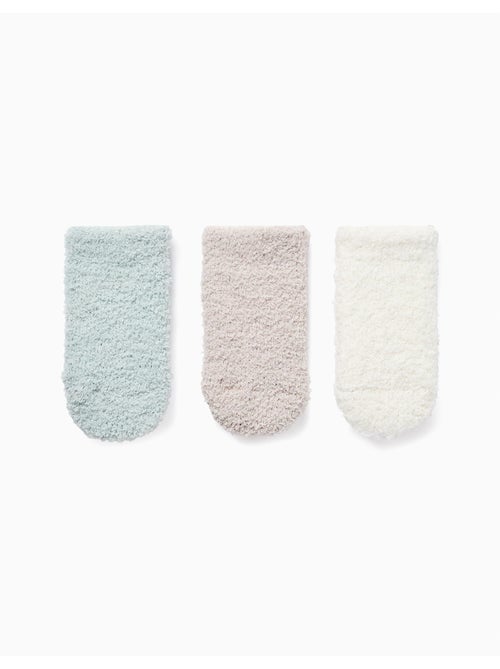 2 paires de chaussettes en chenille - Kiabi