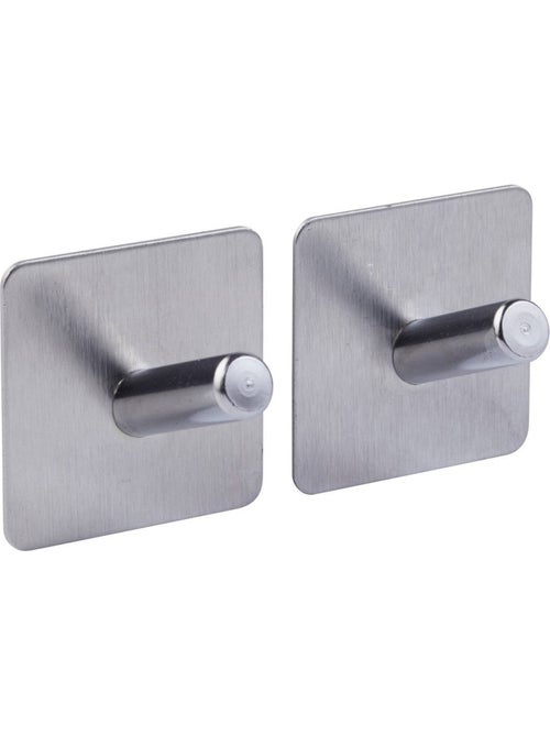 2 patères adhésives "Stiky" - Kiabi