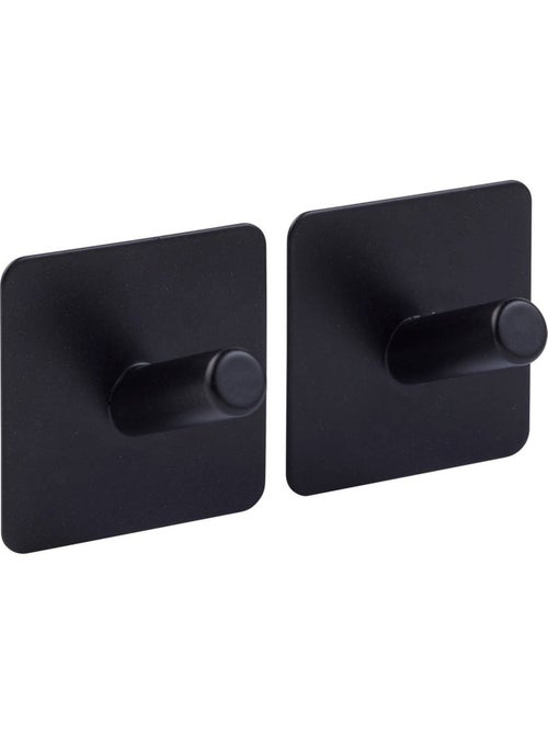 2 patères adhésives "Stiky" - Kiabi