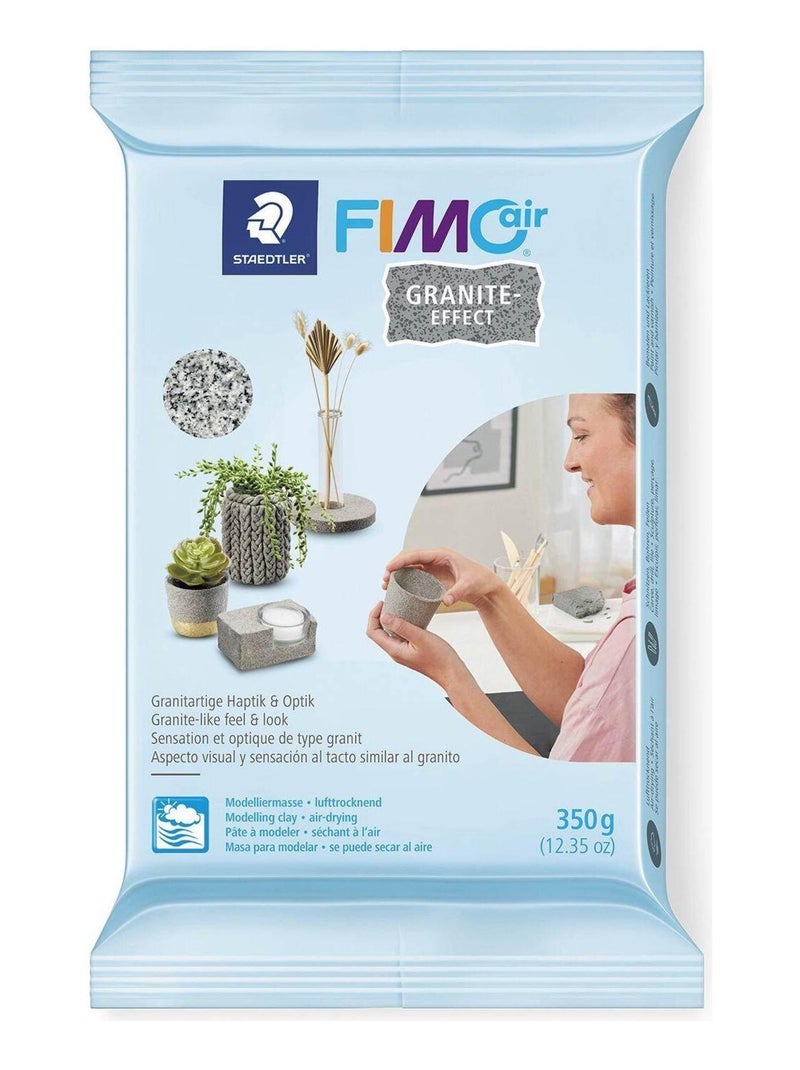 2 pâtes polymères Fimo Air Effect 350 g Granit + - Staedtler N/A - Kiabi