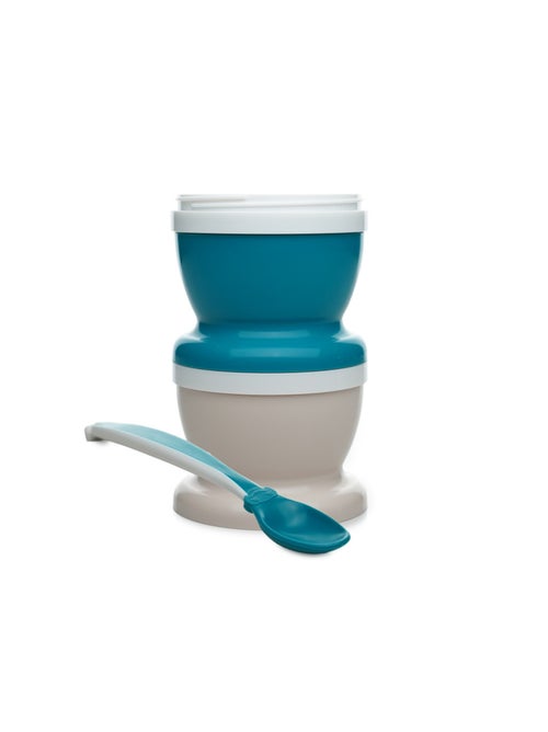2 petits pots pour nourriture + 1 cuillère douce - Kiabi