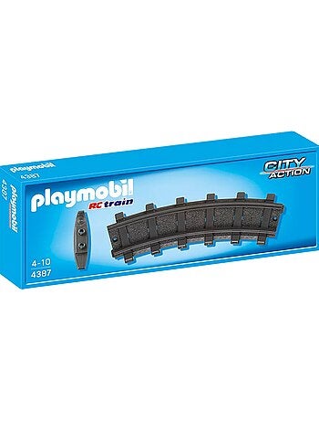 2 rails courbes