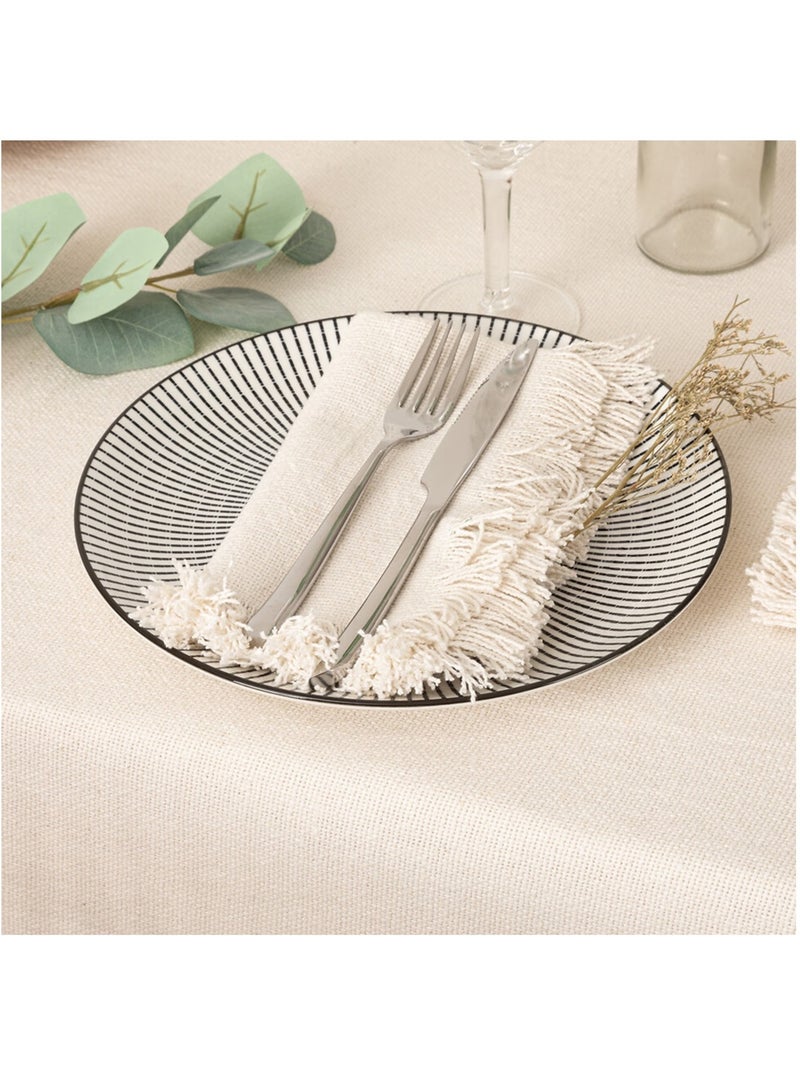 2 Serviettes de table Collection Ethnique Terracotta - Kiabi