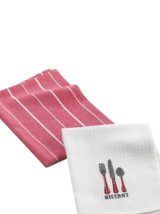 2 Serviettes torchons Bistrot