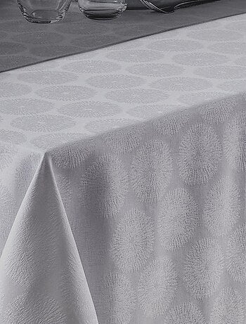 2 sets de table en damassés