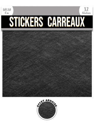 2 Stickers effet ardoise