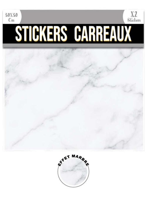 2 Stickers effet marbre - Kiabi