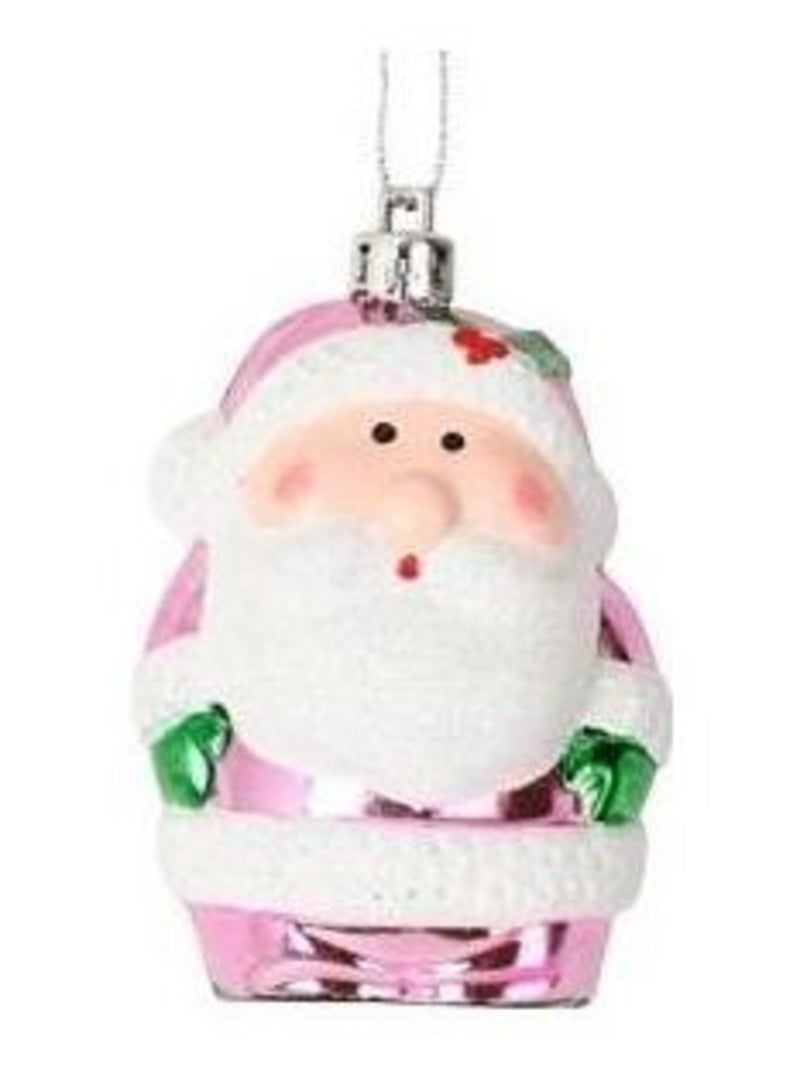 2 Suspensions Pere Noel Rose - Kiabi