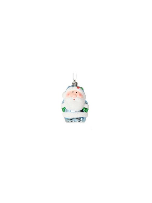 2 suspensions pere noel rose - Kiabi