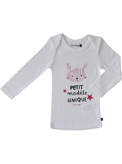 2 T-SHIRTS DONA 12/24 MOIS - Kiabi 2 T-SHIRTS DONA 12/24 MOIS - Kiabi