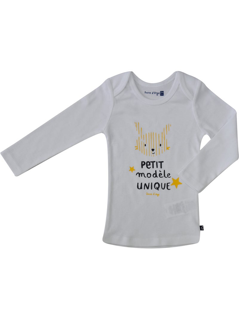 2 T-SHIRTS DOUGGY 12/24 MOIS Bleu - Kiabi