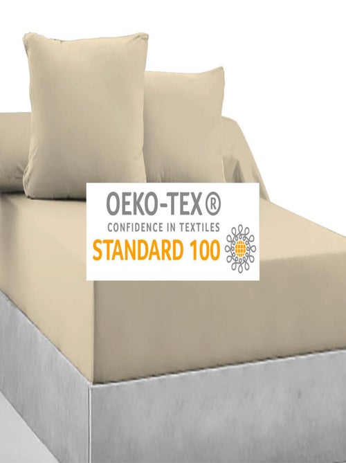 2 Taies d'Oreiller  100% coton 57 Fils - Le linge de Jules - Kiabi