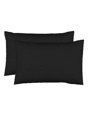 2 Taies d'Oreiller 100% coton 57 Fils - Le linge de Jules