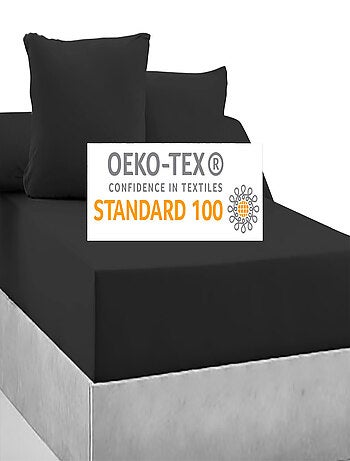 2 Taies d'Oreiller 100% coton 57 Fils - Le linge de Jules