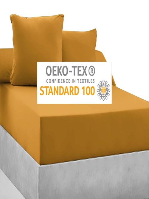 2 Taies d'Oreiller  100% coton 57 Fils - Le linge de Jules - Kiabi