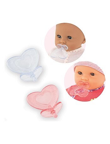 2 tétines pour poupon 30 cm