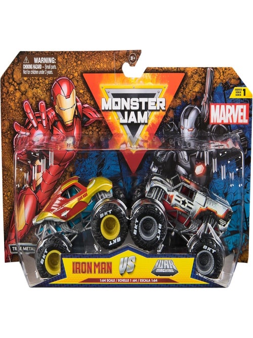 2 Véhicules 1:64 Marvel - Kiabi