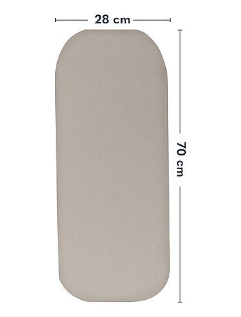2 x Drap housse bambou pour nacelle - LIONELO - Universelle - 70 x 30 cm