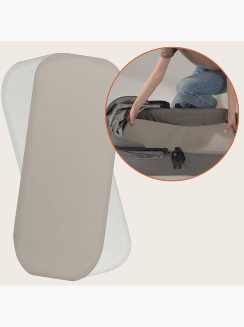 2 x Drap housse bambou pour nacelle - LIONELO - Universelle - 70 x 30 cm - Kiabi