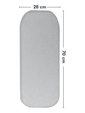 2 x Drap housse bambou pour nacelle - LIONELO - Universelle - 70 x 30 cm