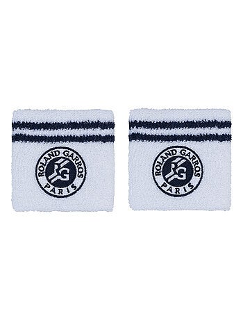 2 x Poignet éponge Roland Garros - Collection officielle - Tennis