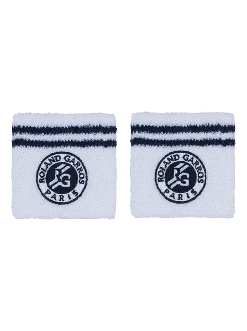 2 x Poignet éponge Roland Garros - Collection officielle - Tennis - Kiabi