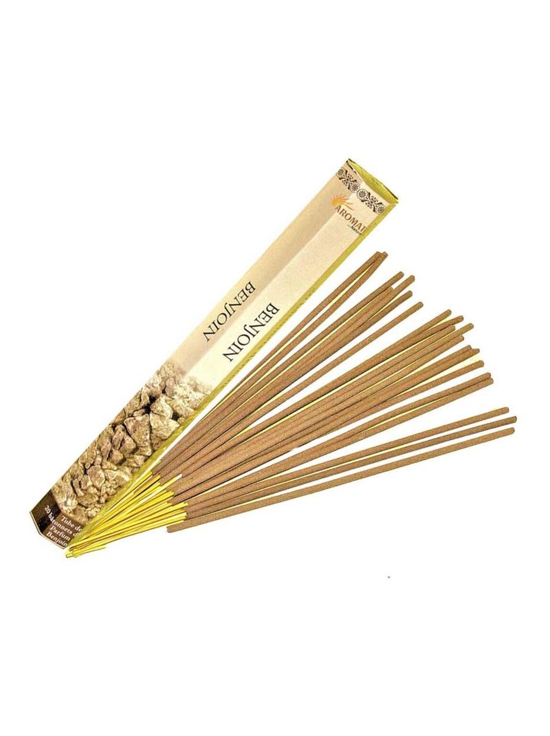 20 Bâtonnets d'encens aromatika benjoin Jaune - Kiabi