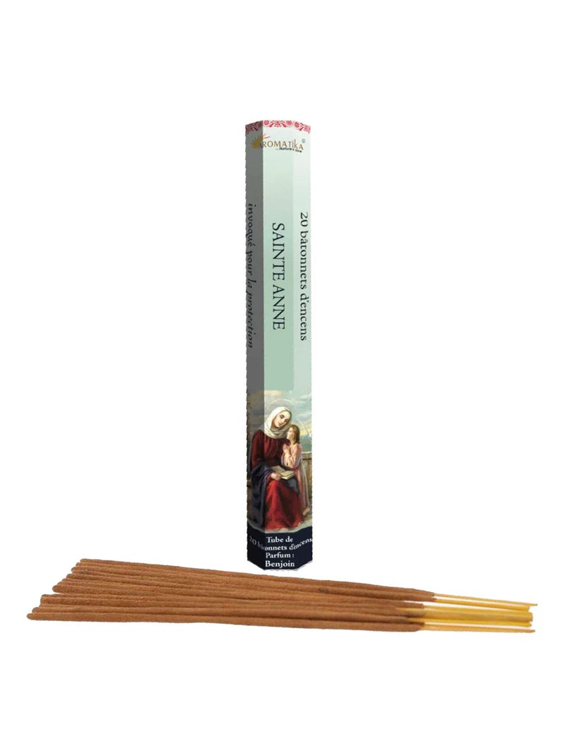 20 Bâtonnets d'encens Aromatika benjoin Marron - Kiabi