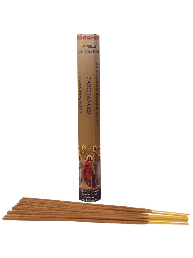 20 Bâtonnets d'encens aromatika nag champa Marron - Kiabi