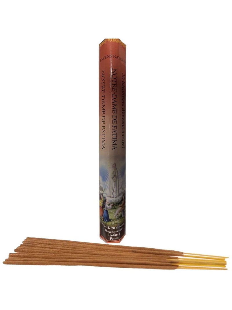 20 Bâtonnets d'encens Aromatika Notre dame de Fatima Orange clair - Kiabi