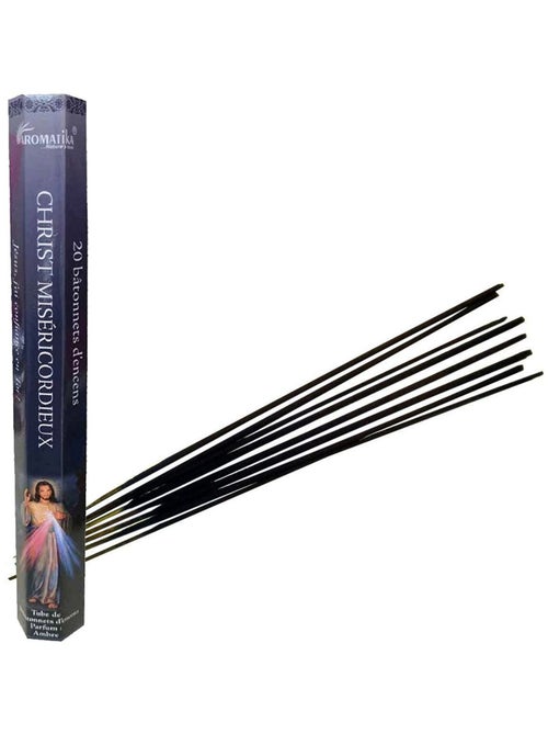 20 Bâtonnets d'encens aromatika senteur ambre - Kiabi