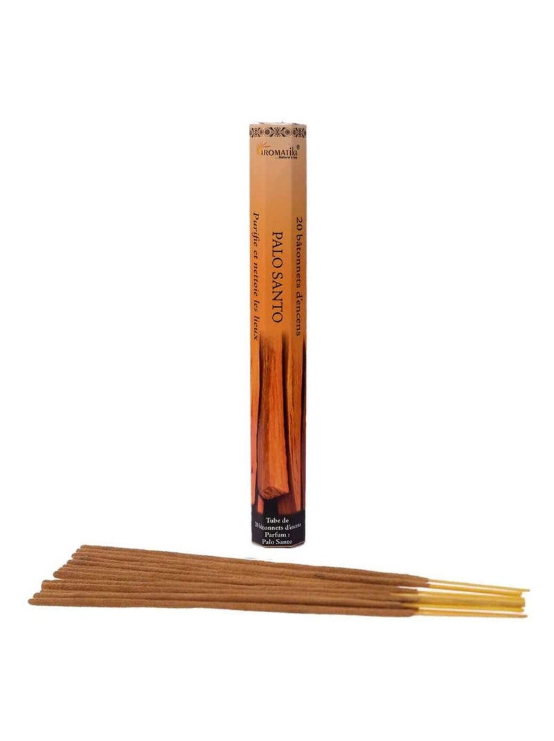 20 Bâtonnets d'encens aromatika senteur palo santo Marron noisette - Kiabi