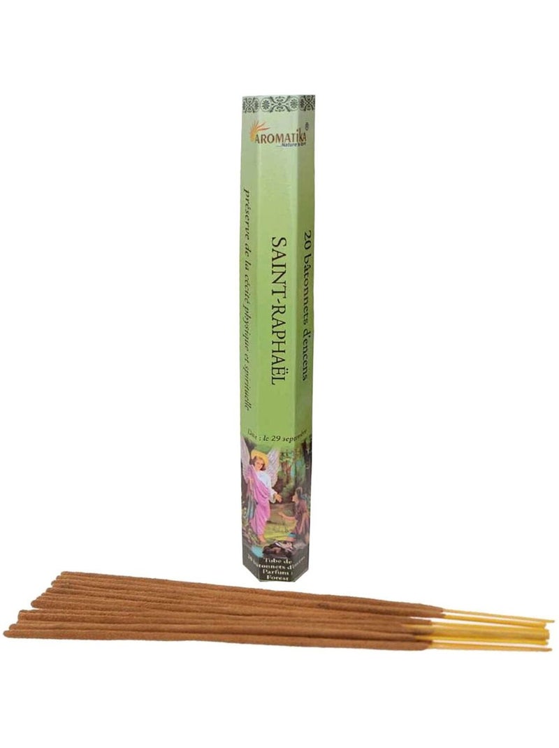 20 Bâtonnets d'encens Aromatika St Raphaël Marron - Kiabi