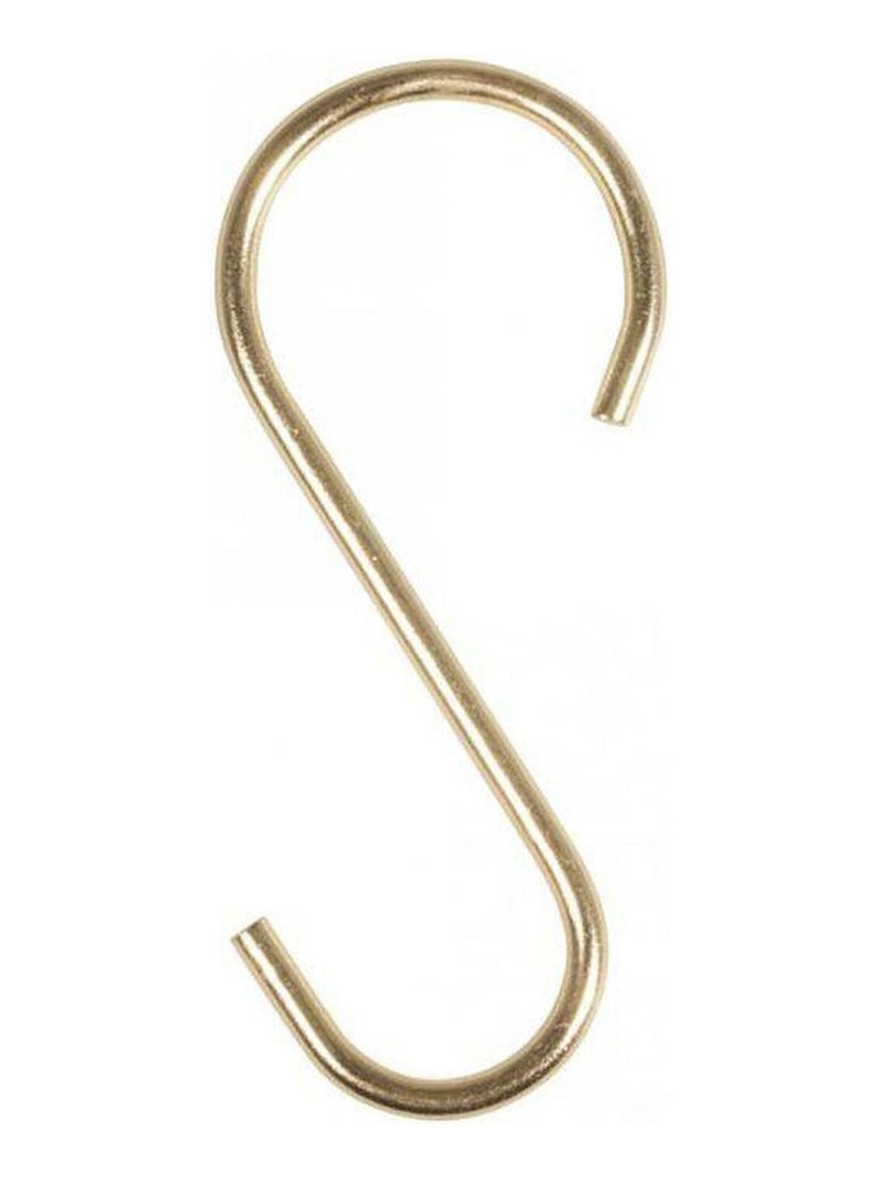 20 crochets métalliques dorés en S - 6,1 x 2,6 cm - Rayher Doré/or - Kiabi