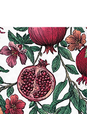 20 serviettes en papier 33 x 33 cm grenades