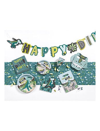 20 serviettes en papier Dino Party