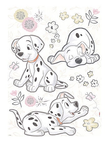20 Stickers Les petits Dalmatiens Disney