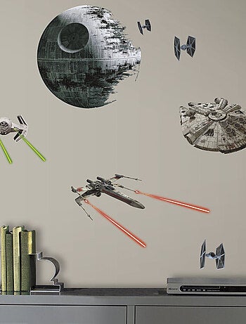 20 Stickers Vaisseaux Empire et Rebel Star Wars
