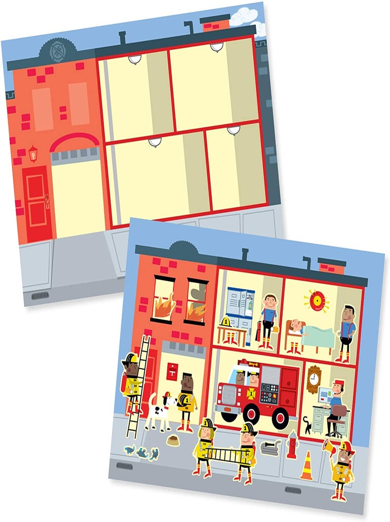 200 autocollants réutilisables - Ma ville N/A - Kiabi