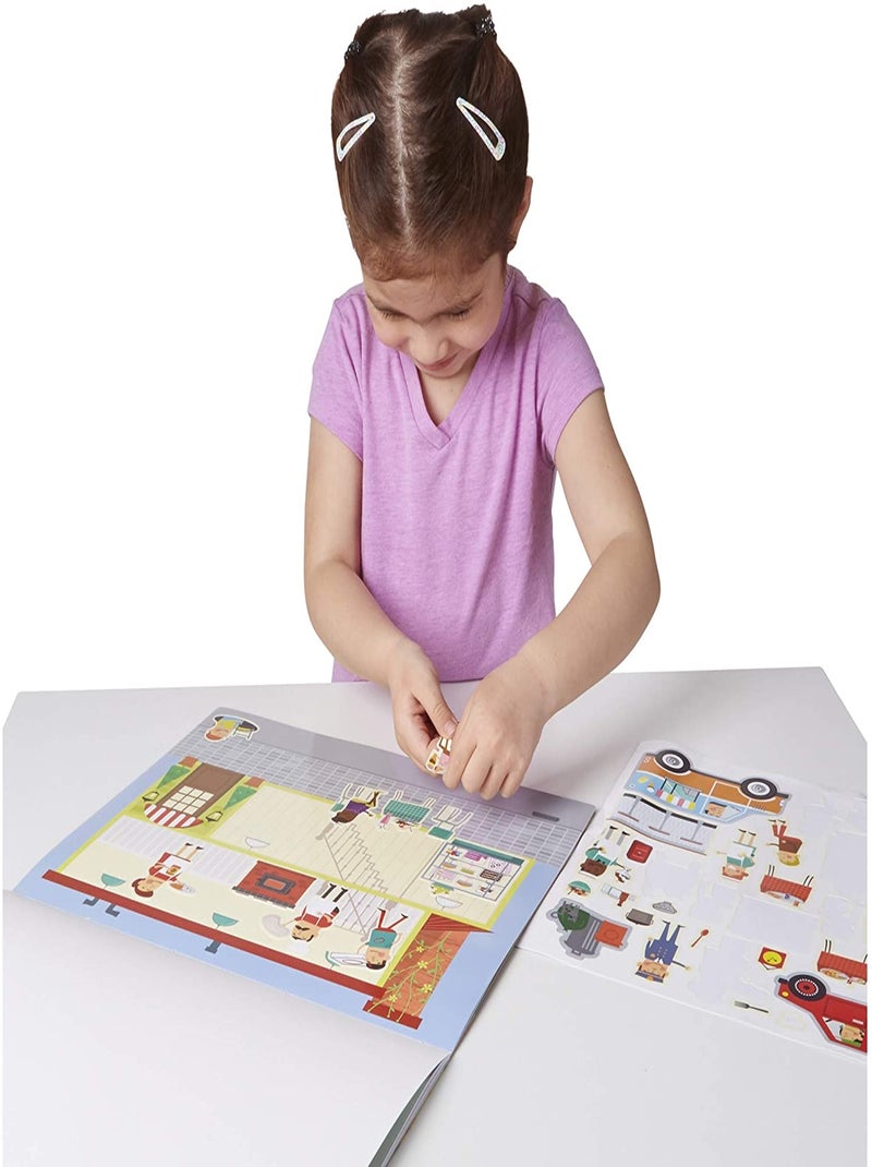 200 autocollants réutilisables - Ma ville N/A - Kiabi