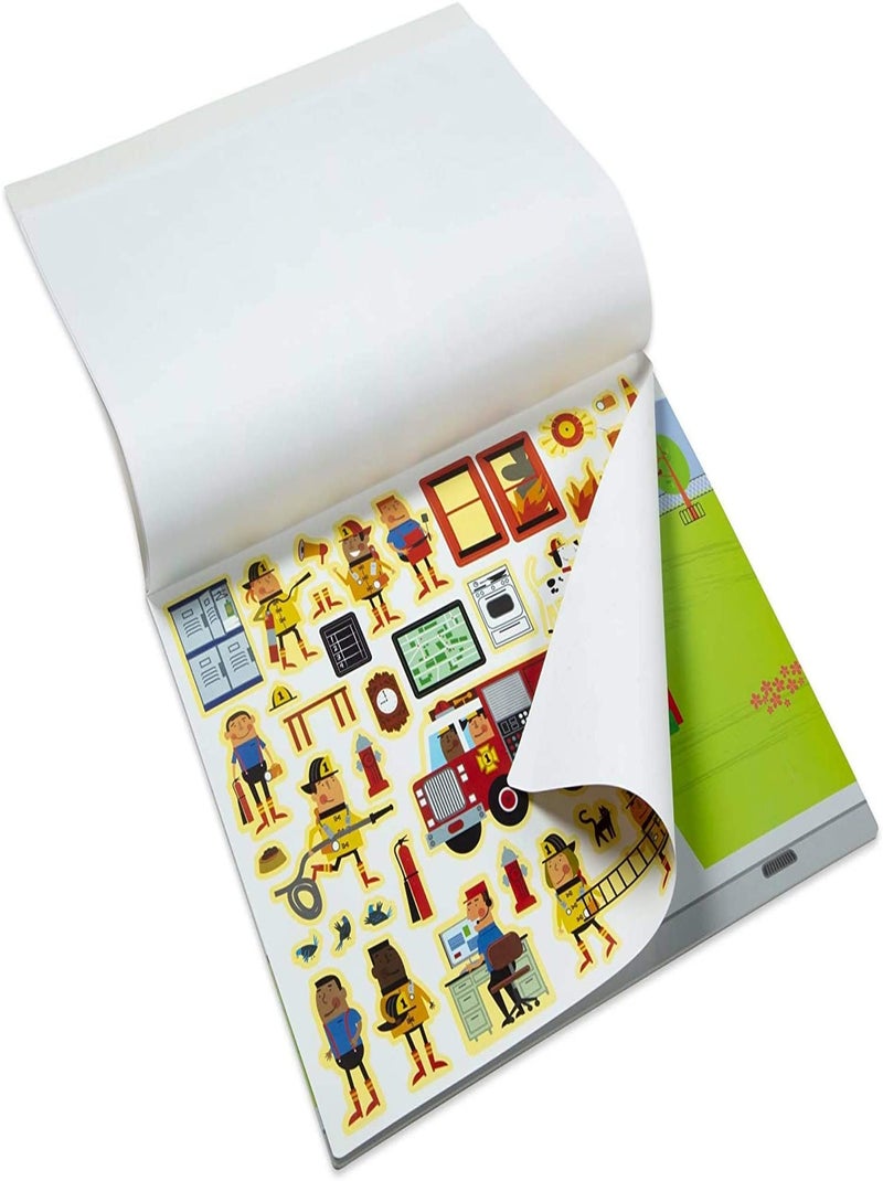 200 autocollants réutilisables - Ma ville N/A - Kiabi