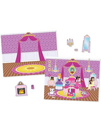 200 autocollants réutilisables - princesses